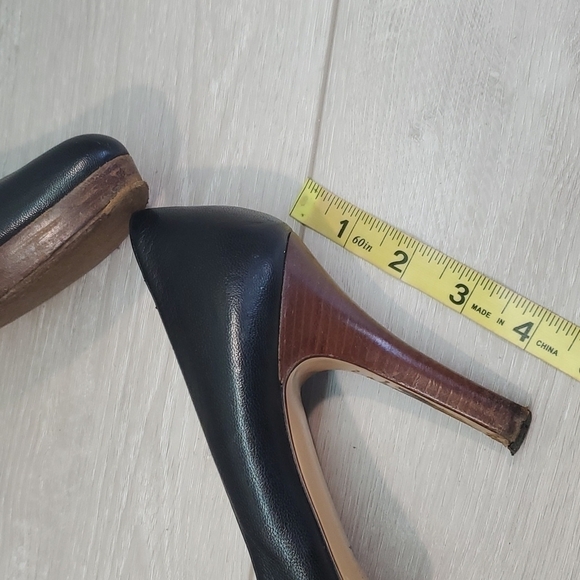 Gucci Black Platform Pump High Heels Y2K shoes 171372 sz 38.5C US 8.5 - Picture 12 of 14